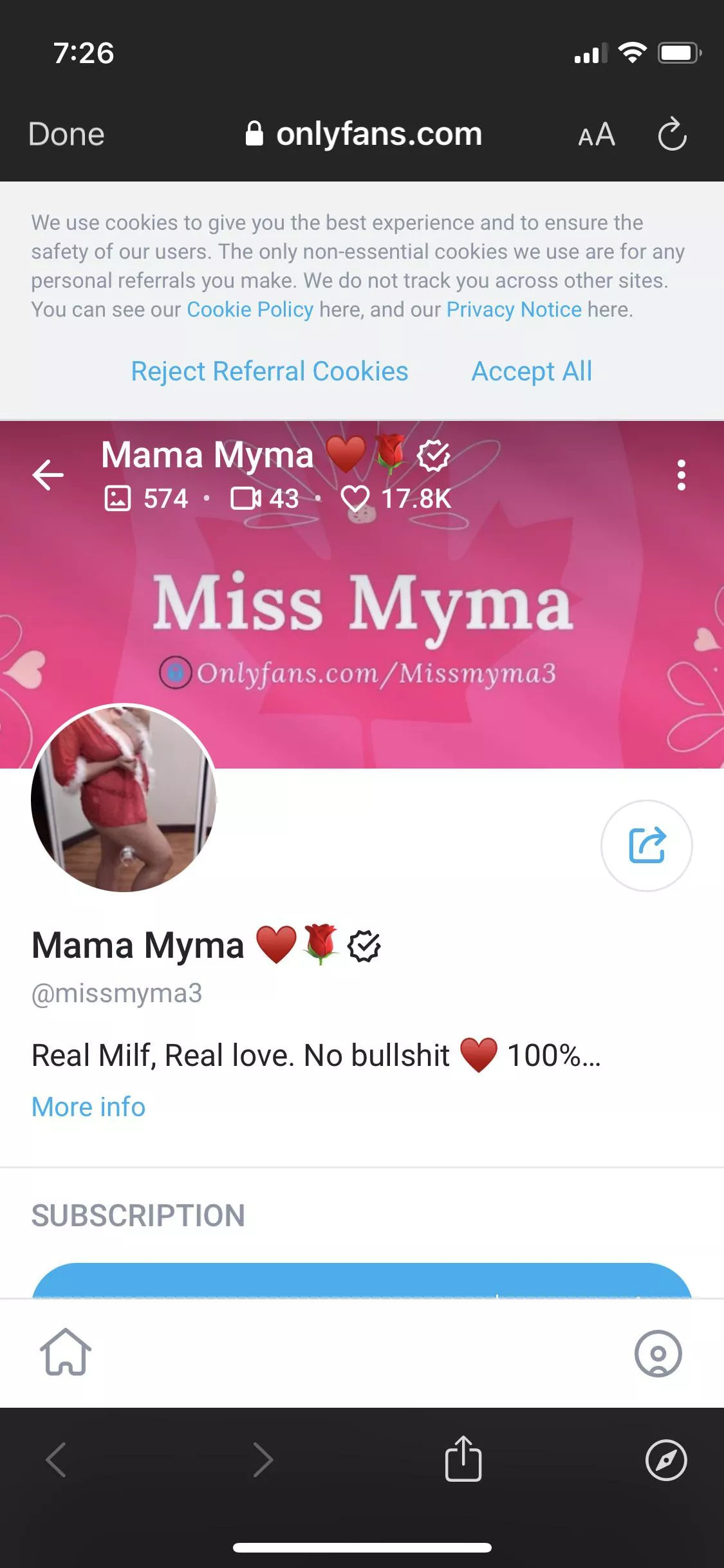 ??? Who has this lady