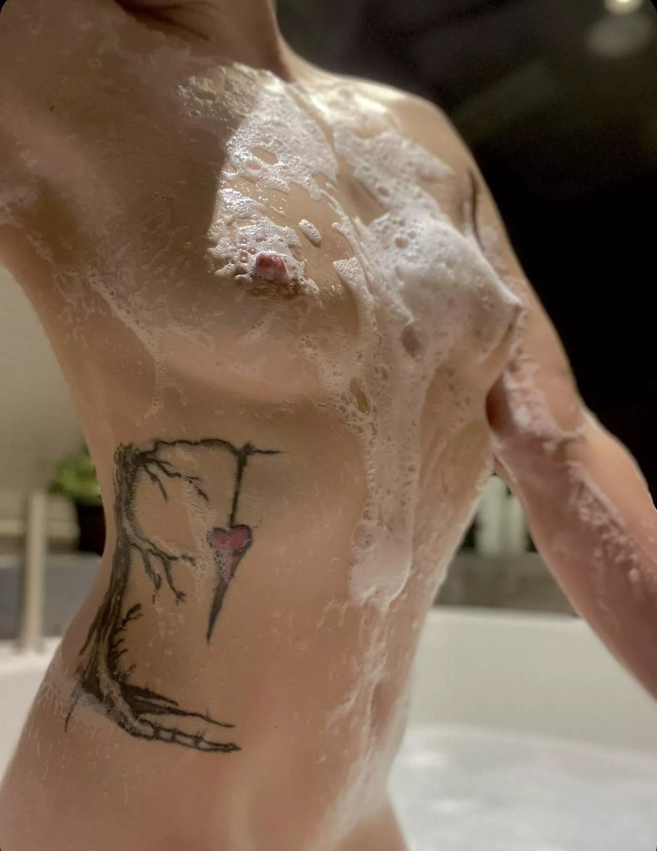 Who here likes soapy titties?🧼