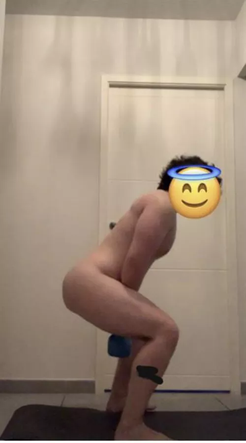 Who is missing the forced home workouts? (M)