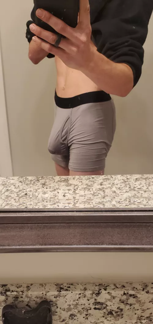 Who likes my morning bulge?