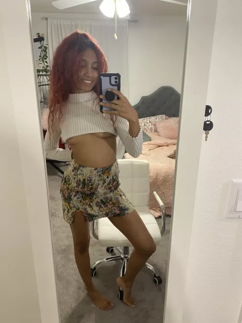 Who likes my new skirt? 🥰