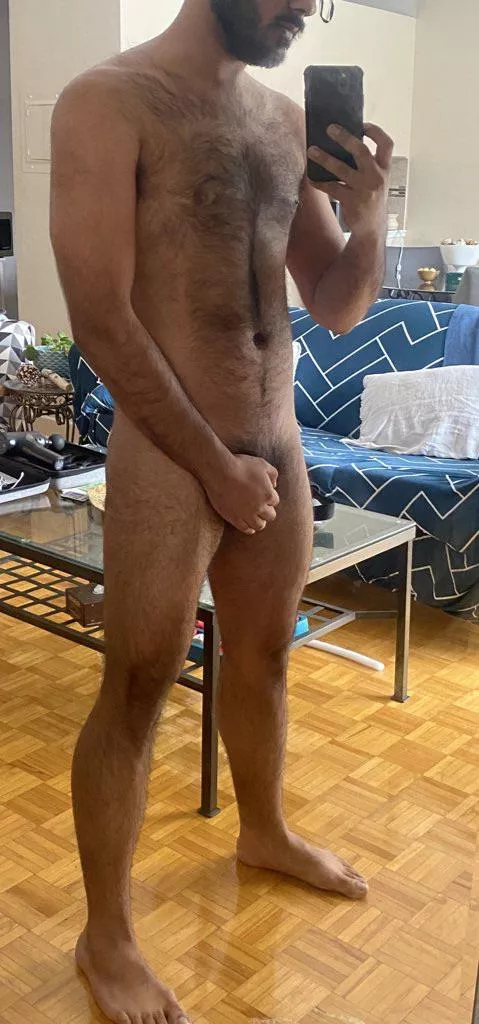 Who needs clothes when I can grow my own winter coat