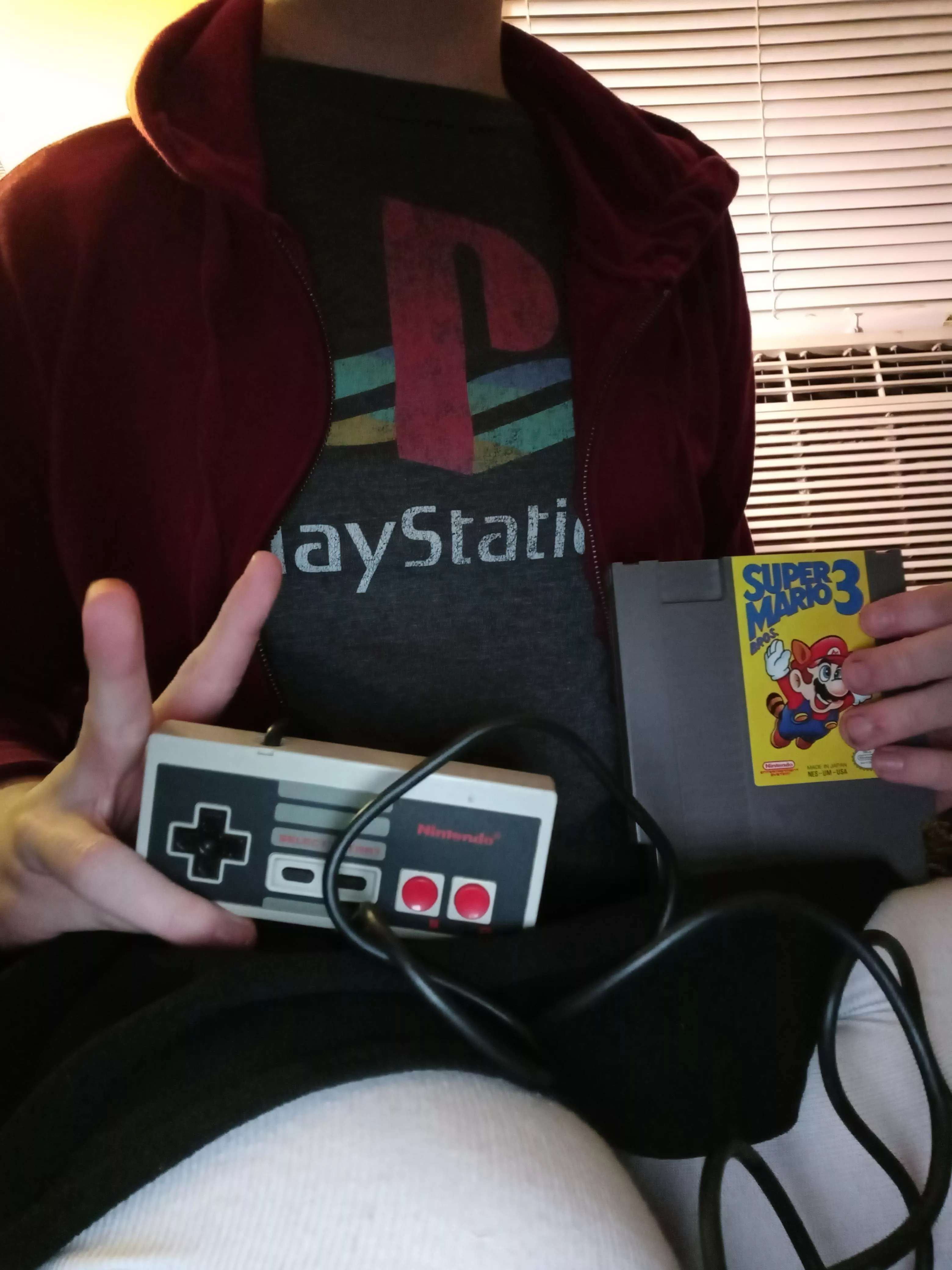 Who needs salvation when I have Super Mario Bros. 3?