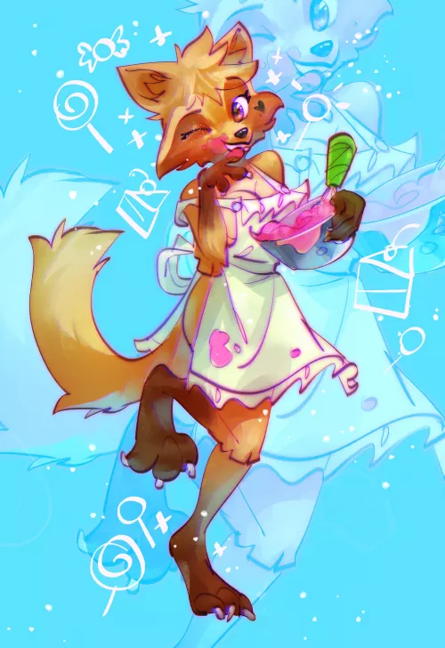 Who wants a cupcake? Finished client commission for this lovely Oc by Sammyfying. My commission are open starting from $50.