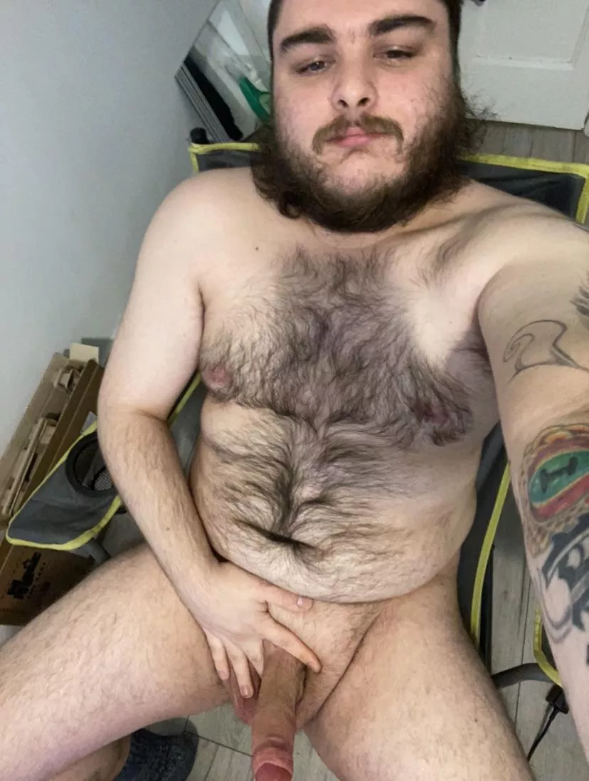 Who wants to come take a bumpy ride on a big hairy dude?
