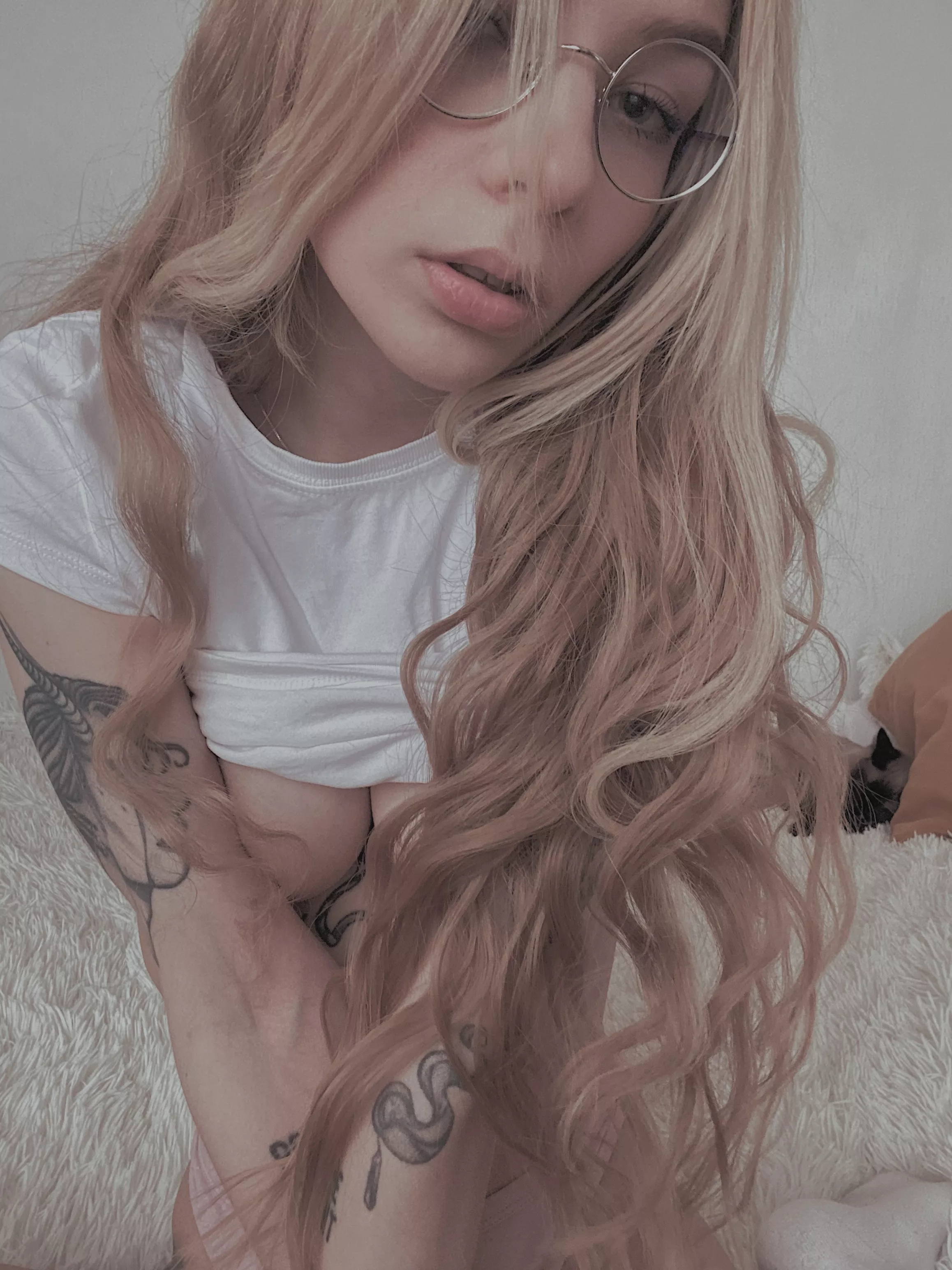 Who wants to cuddle with me? I love your gentle touch😌