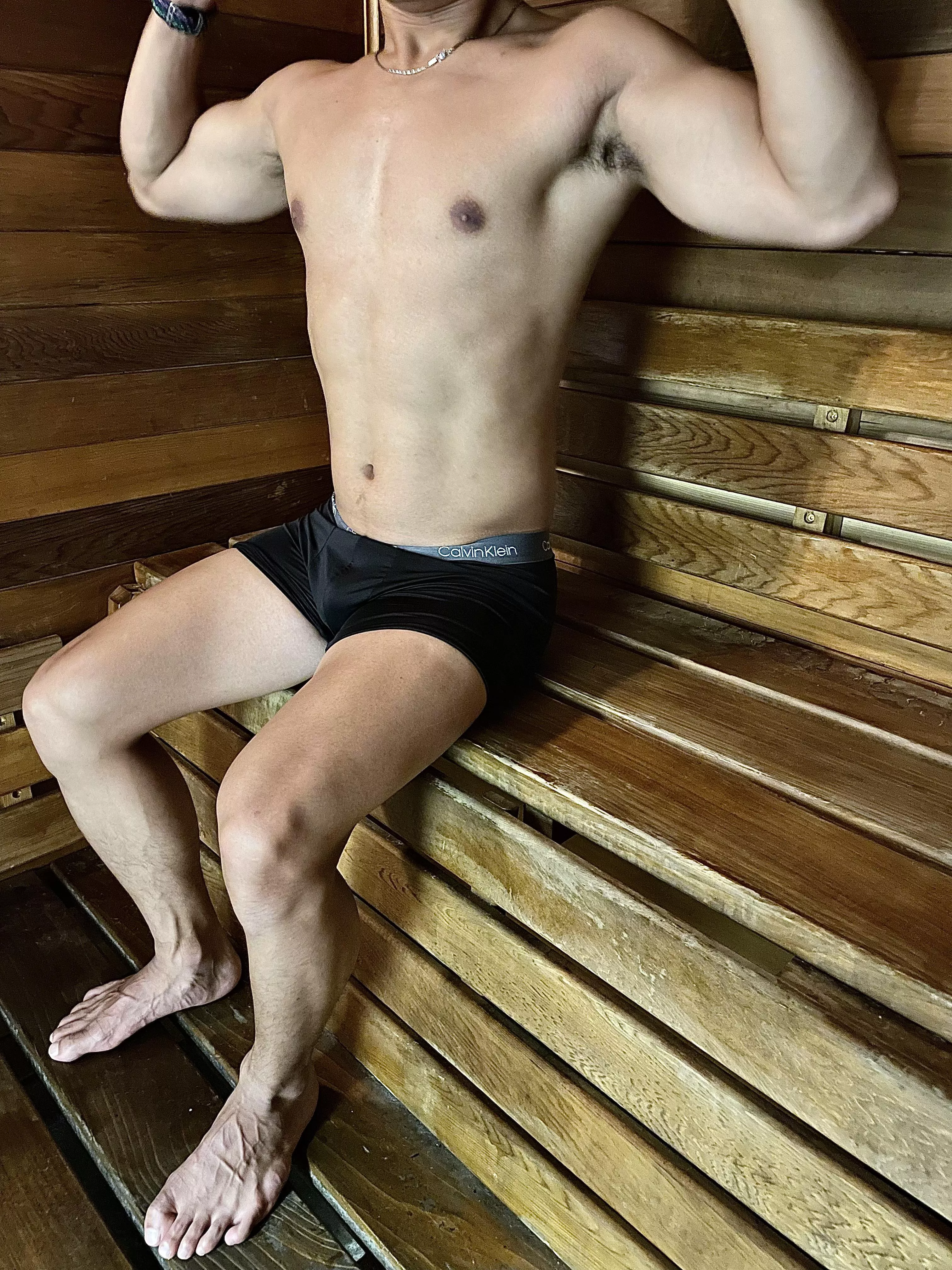 Who wants to get naughty in the gym sauna? π Who wants to get naughty in the gym sauna? π