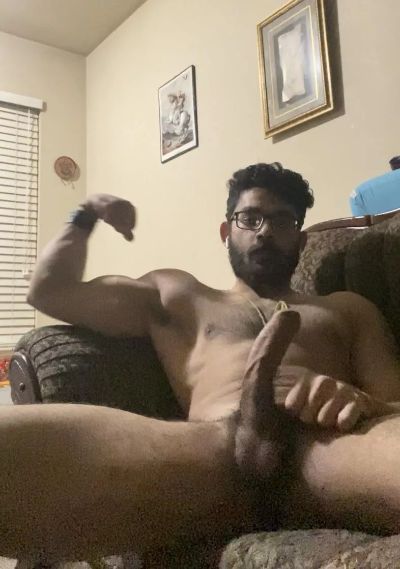 Who wants to ride this cock while massaging my arms Who wants to ride this cock while massaging my arms