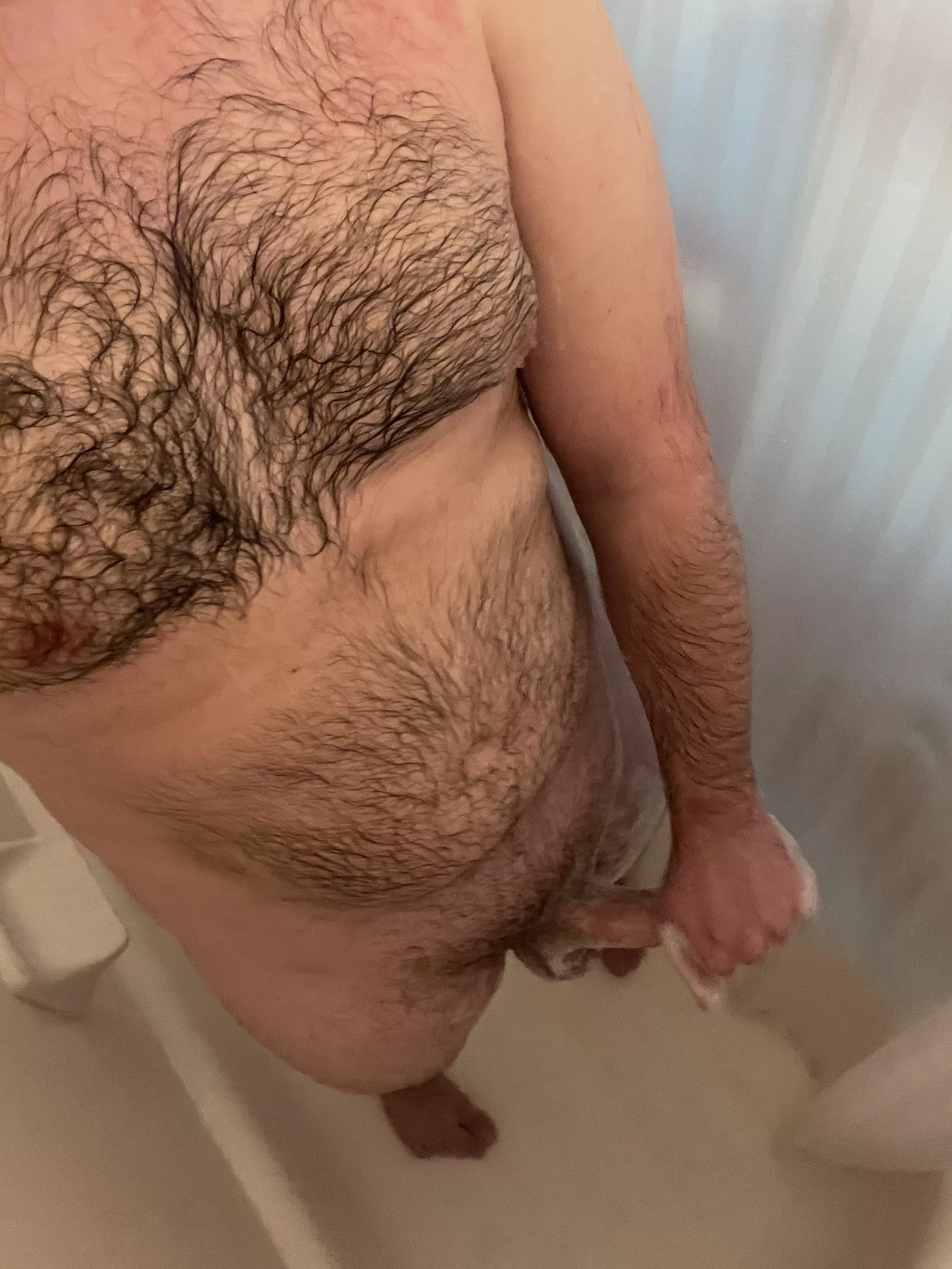 Who wants to scrub my back?