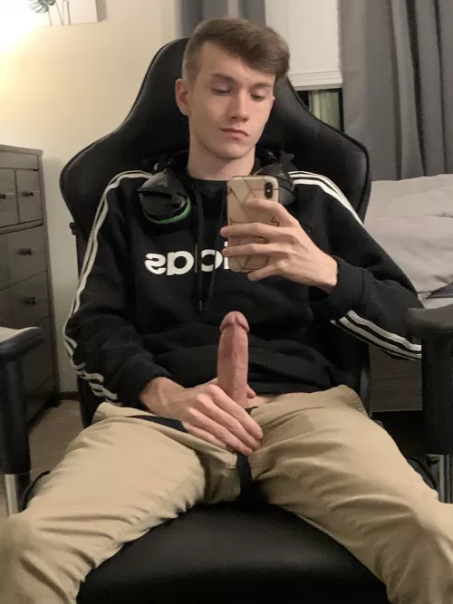 Who wants to sit on my cock?