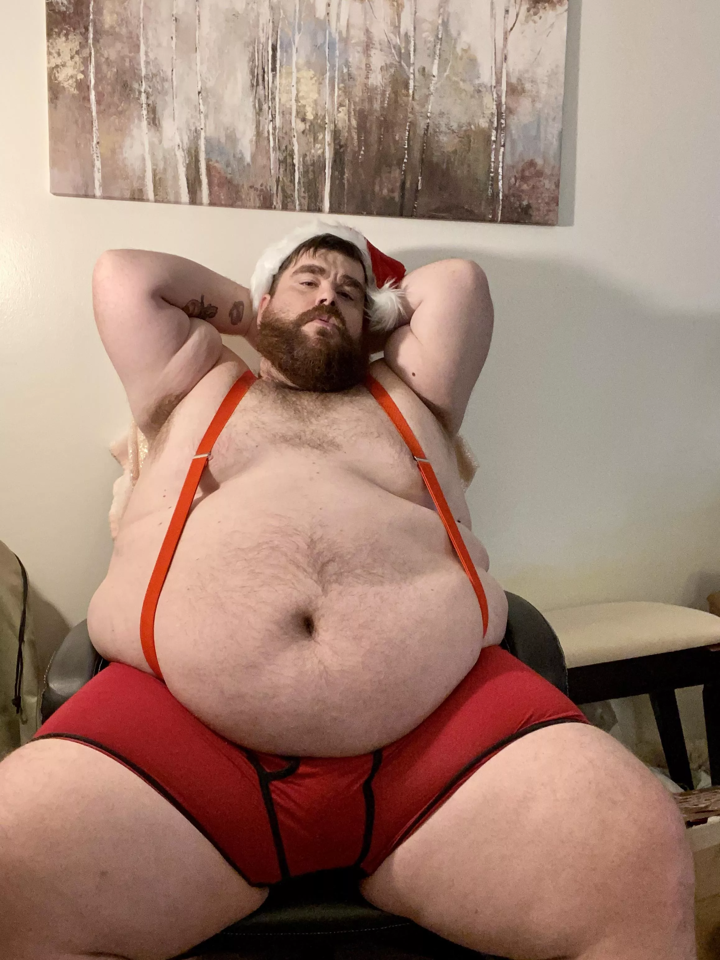 Who wants to sit on Santa’s lap?