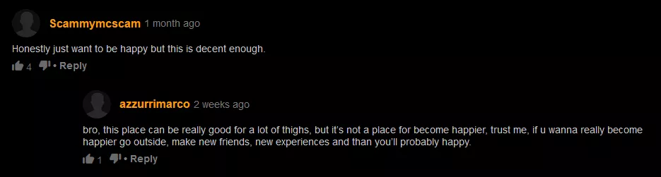 Wholesome interaction :)