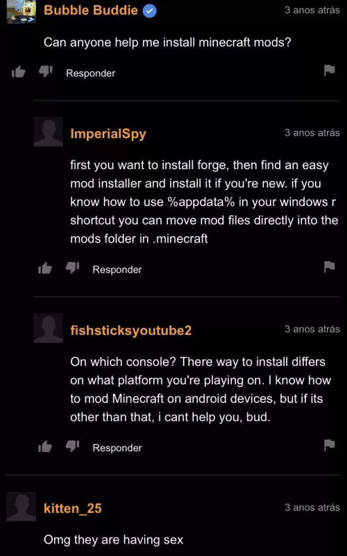 Wholesome Minecraft Help