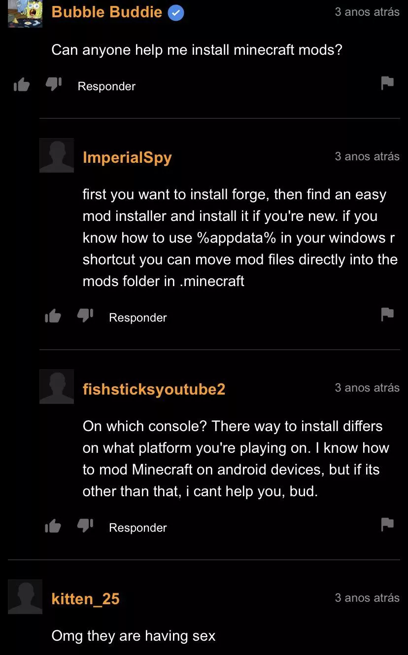 Wholesome Minecraft Help