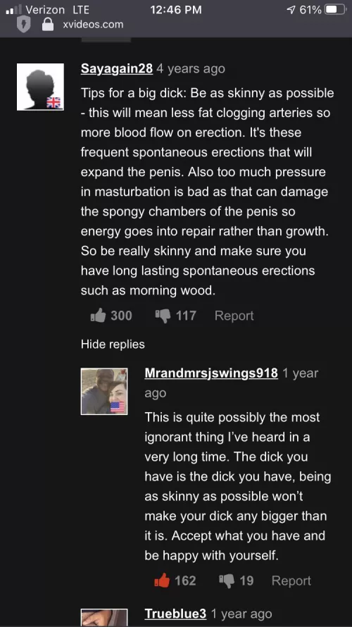 Wholesome small dick.