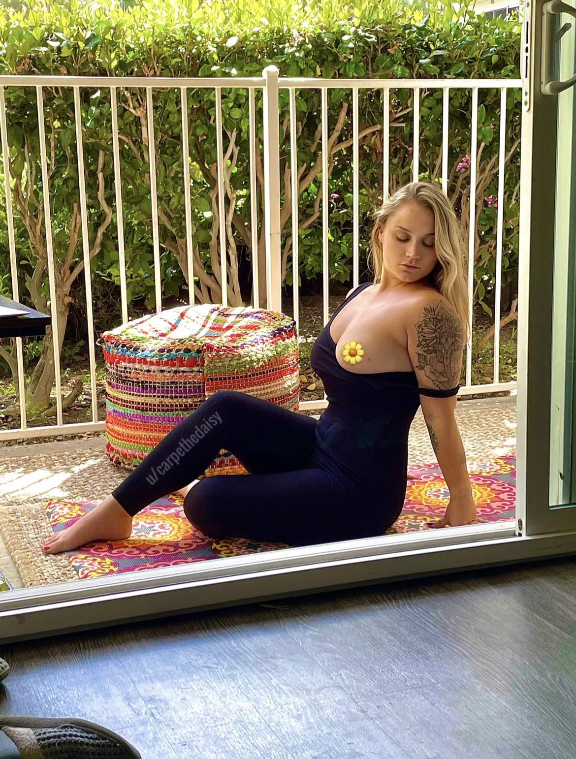 whoops, had a little slip during yoga 🤭