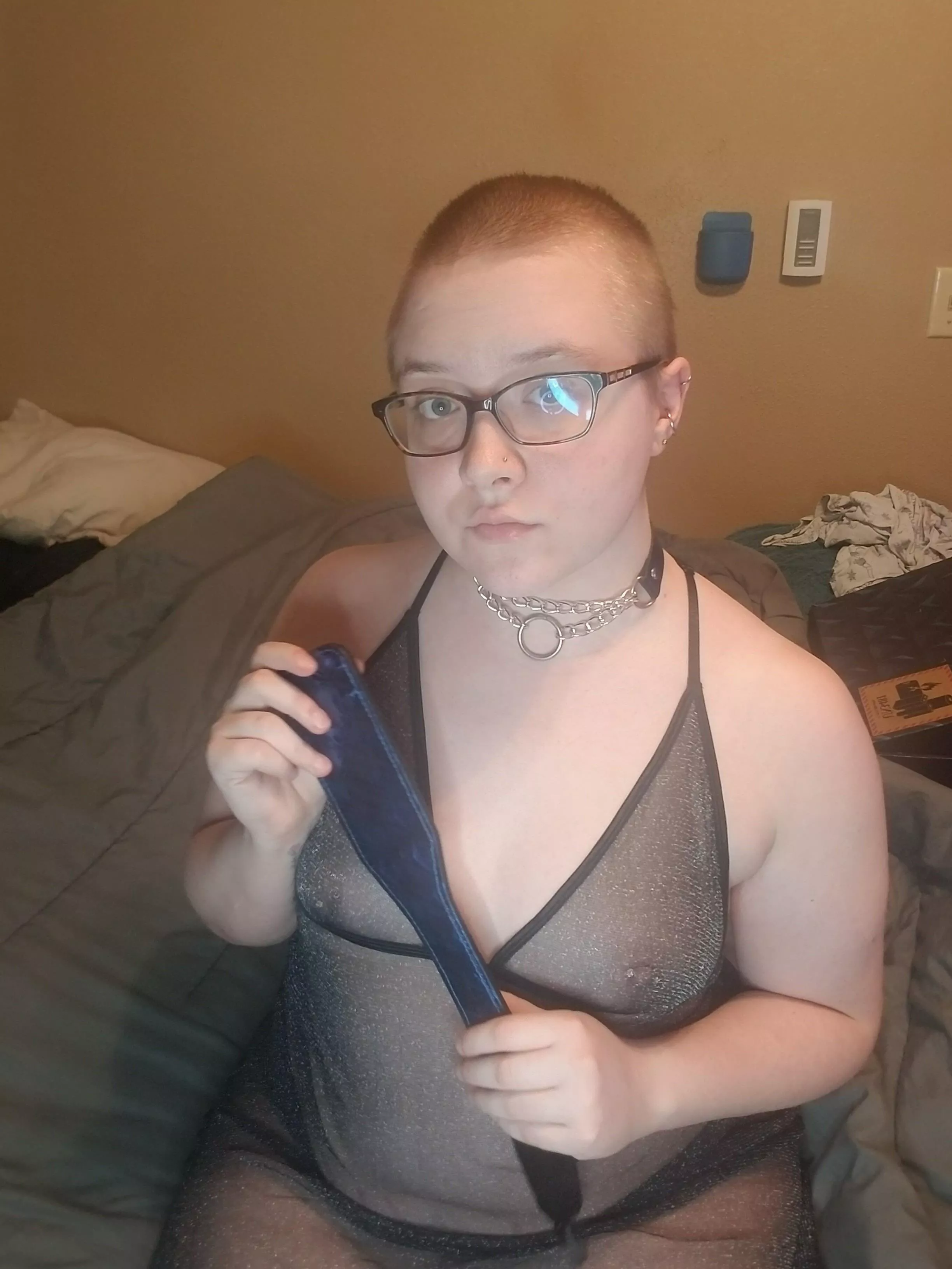 Who’s getting spanked tonight, you or me? ;)