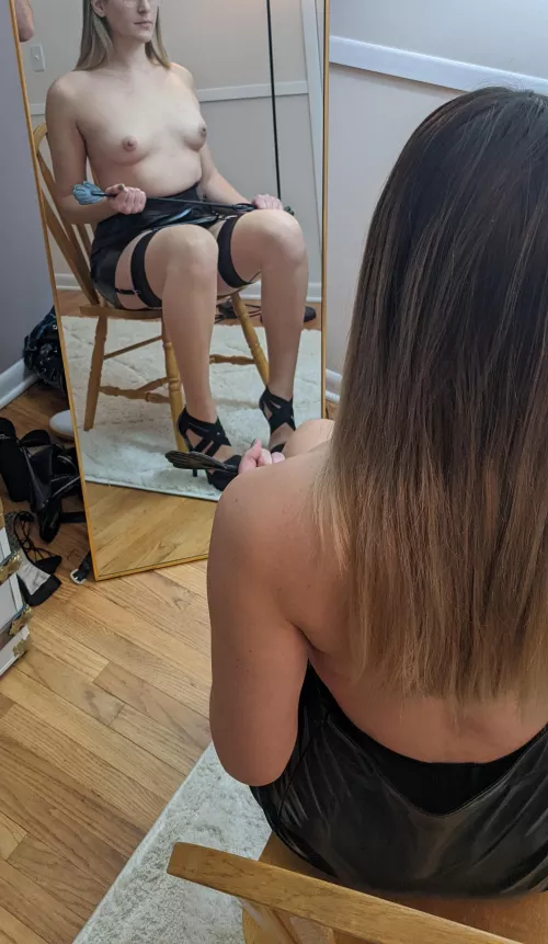 Whose next in line for their punishment tonight? Whoever withstands the most strokes wins a surprise... 😈