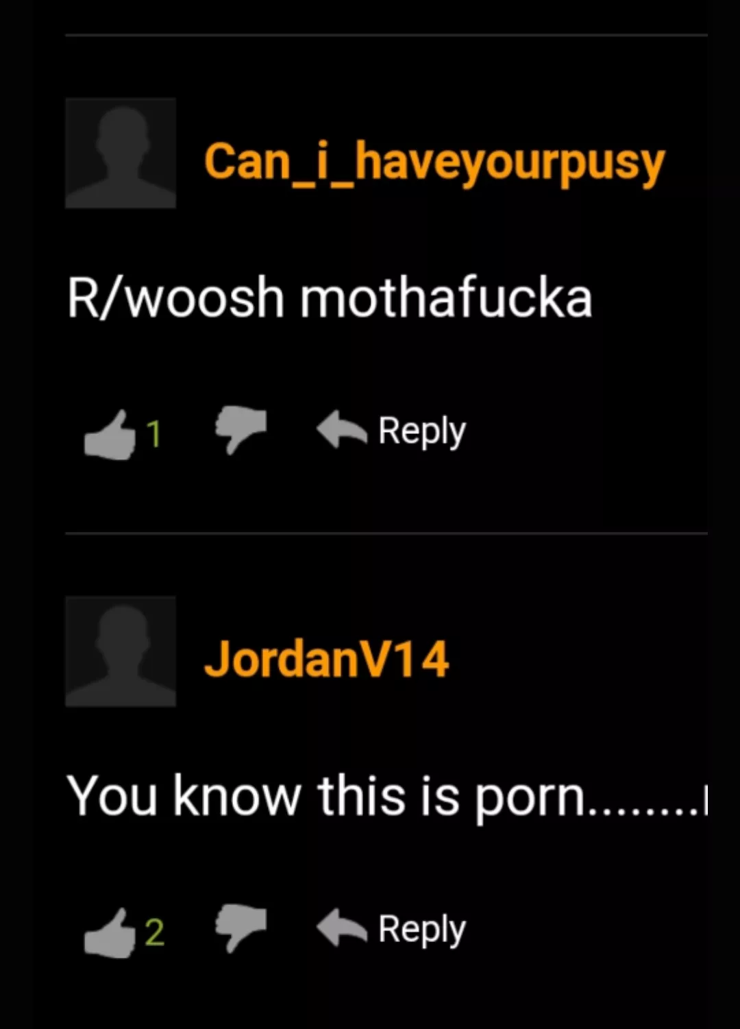 why couldnt he just enjoy the porno😔