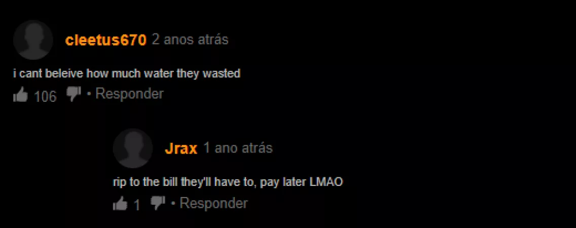 Why does porn scenes in the shower always waste so much water?