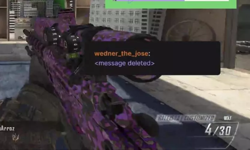 Why is chat not going away? If someone chats, there message stays there the entire stream.