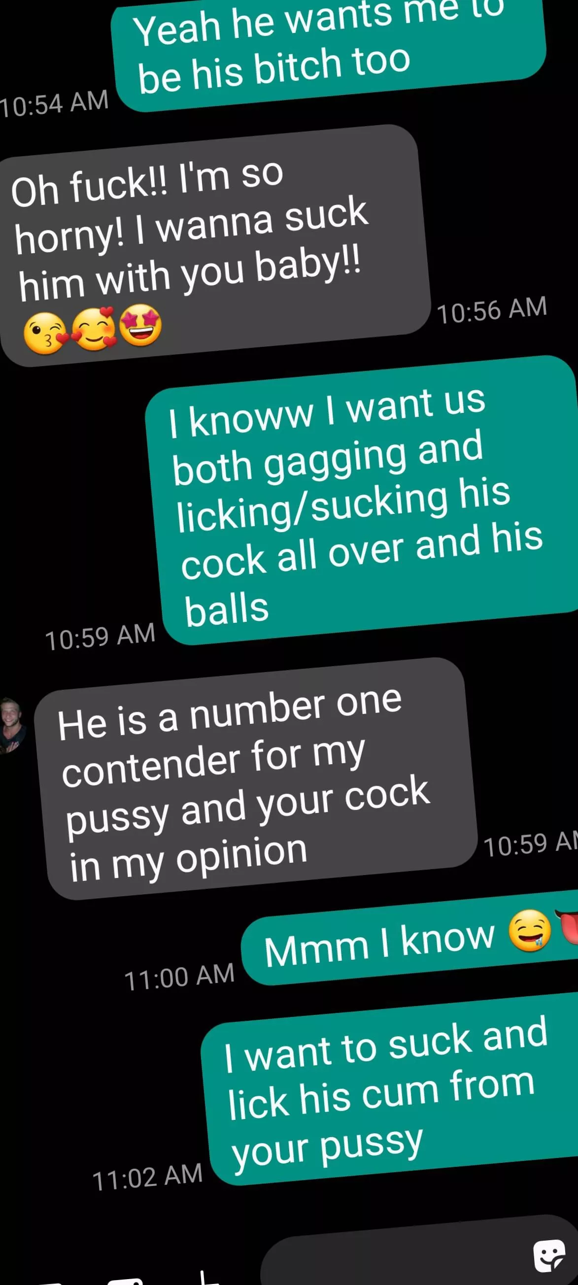 Wife and I are talking about another guy! Wife and I are talking about another guy!