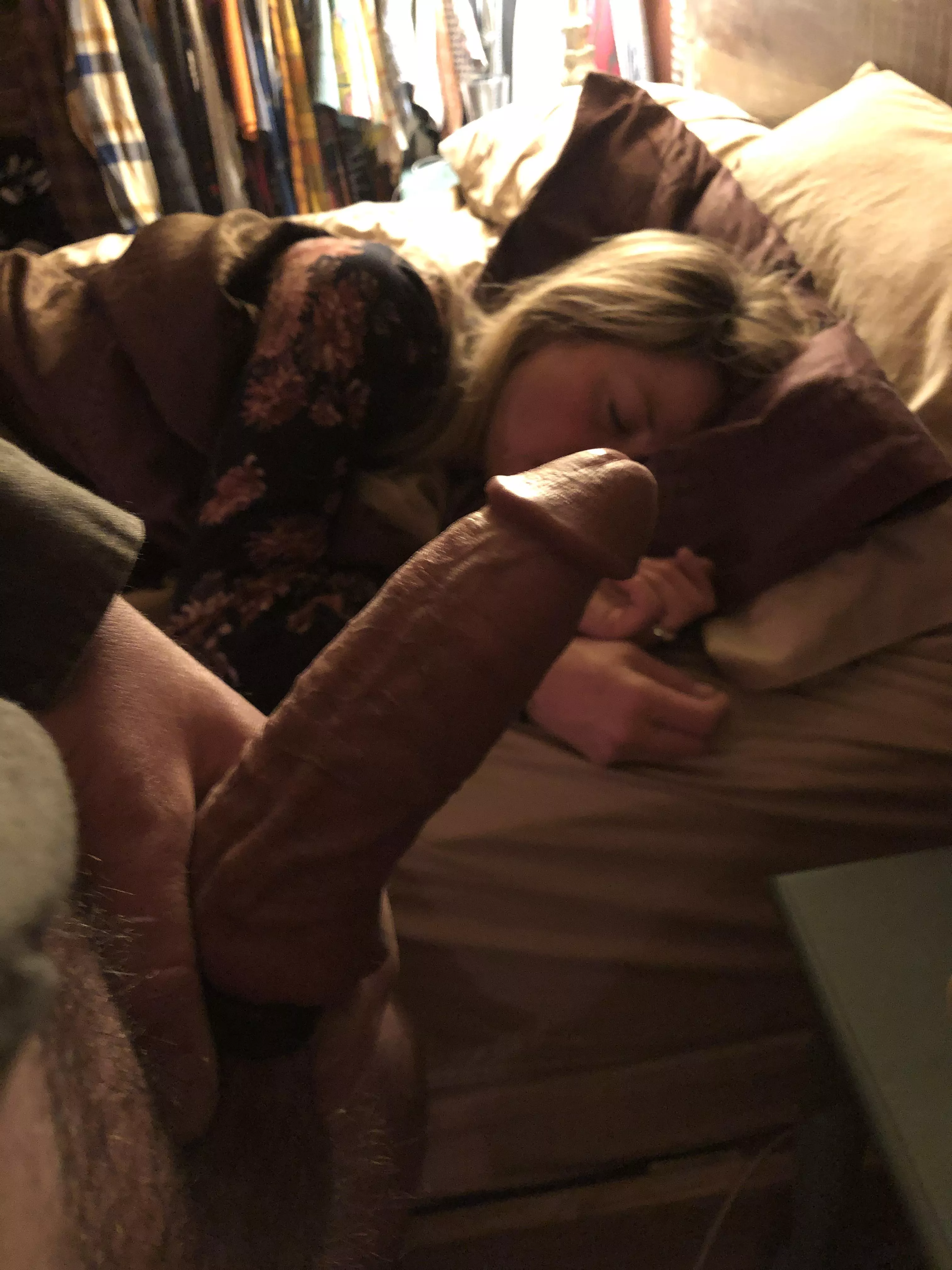Wife fell asleep on me…