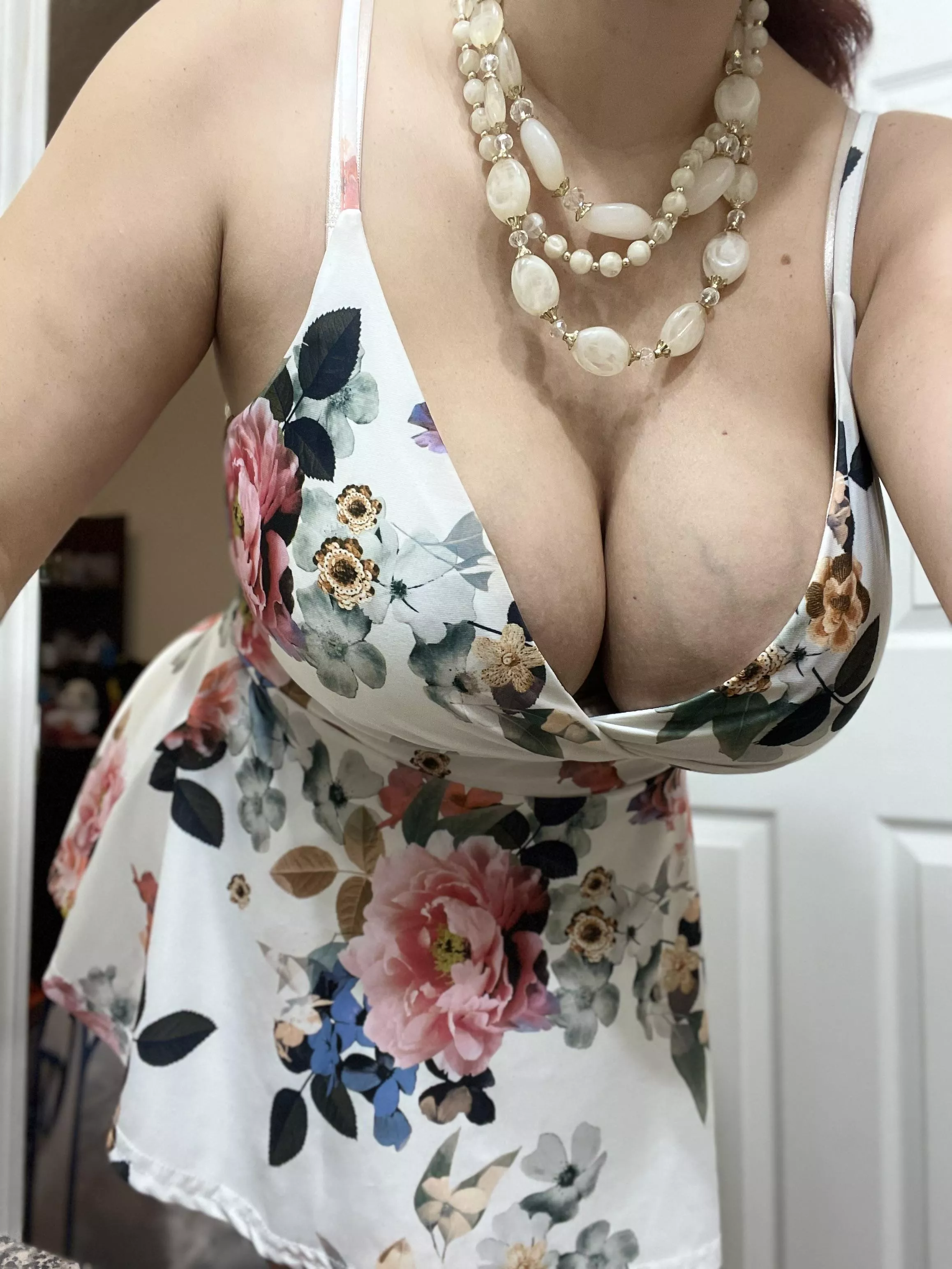 Wife had a girls night out, told her to wear something that would get attention. She delivered. 😉