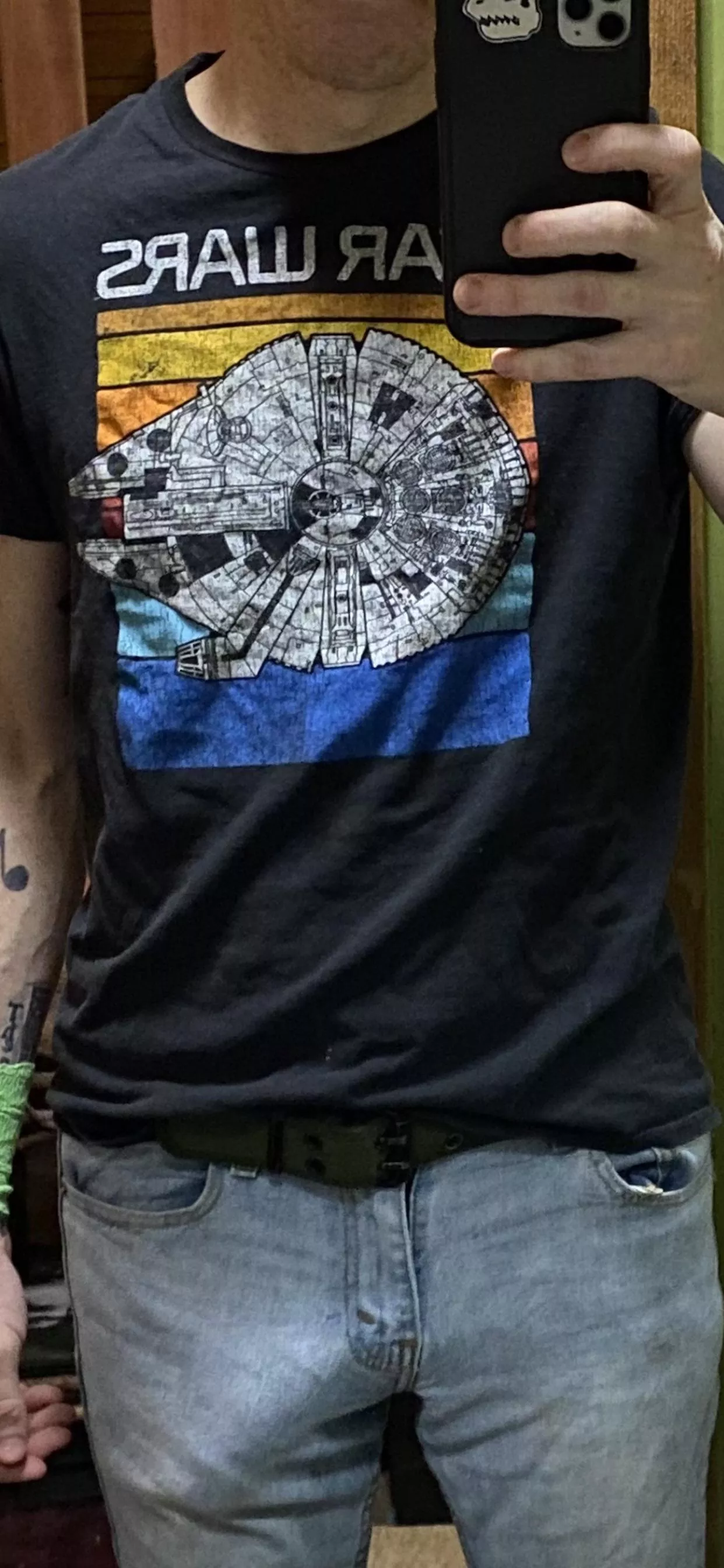 Wife’s going to have to beat the girls away with a stick if I go out dressed like this Wife’s going to have to beat the girls away with a stick if I go out dressed like this