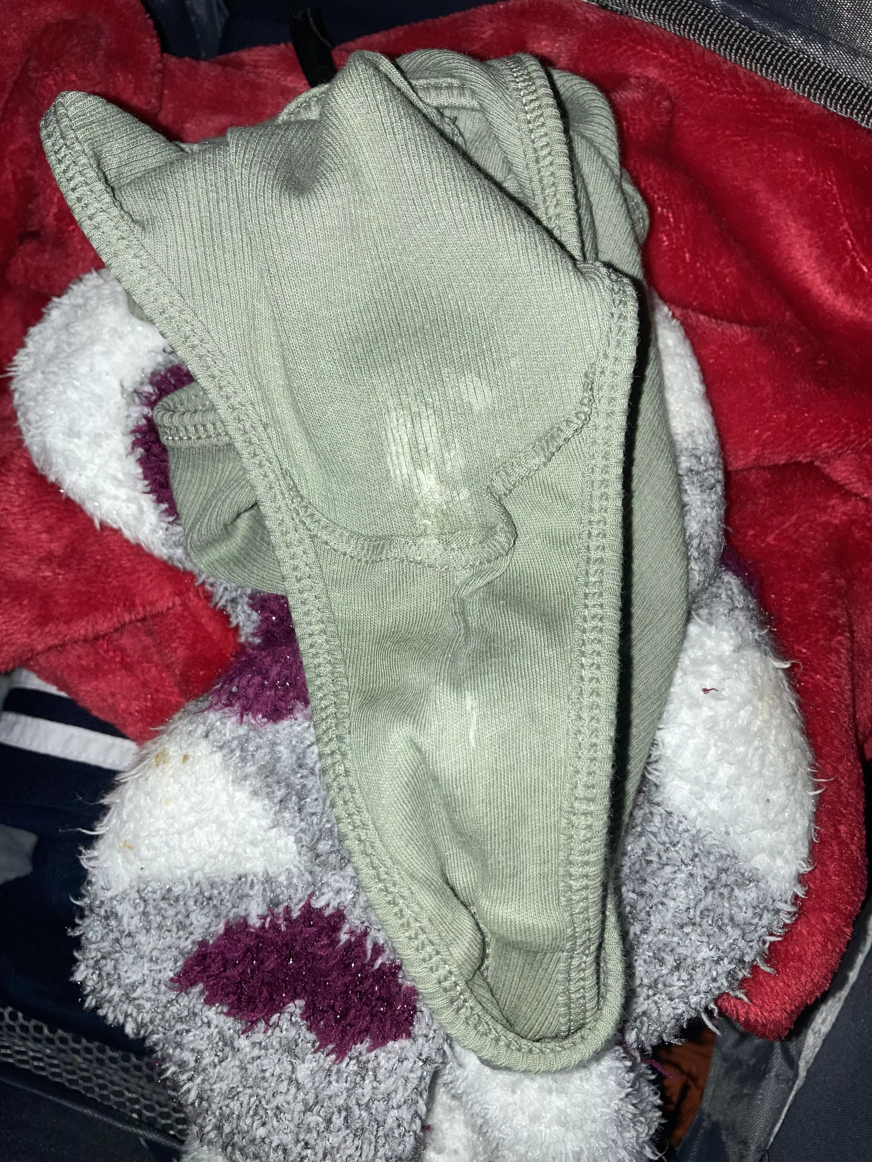 Wife’s pair after sleeping last night