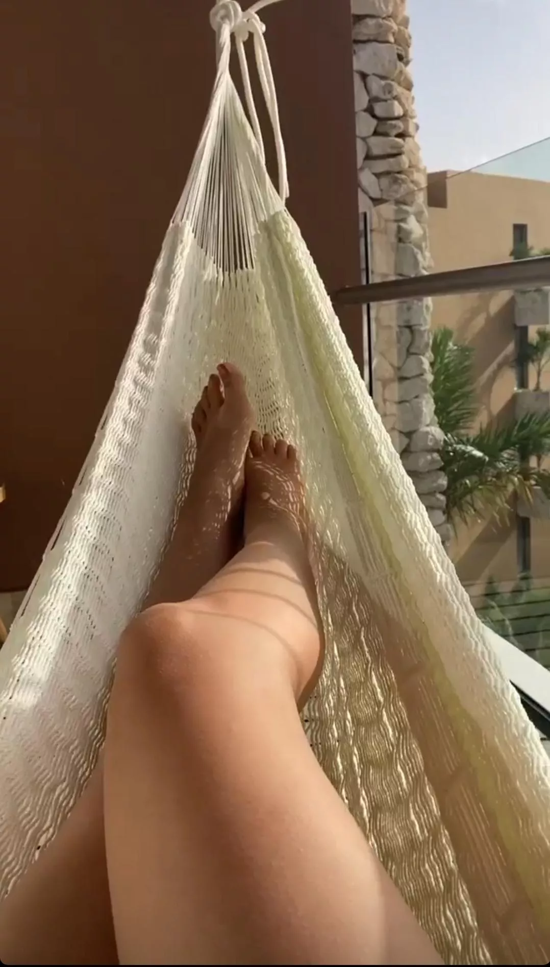 Wife's sexy legs and feet
