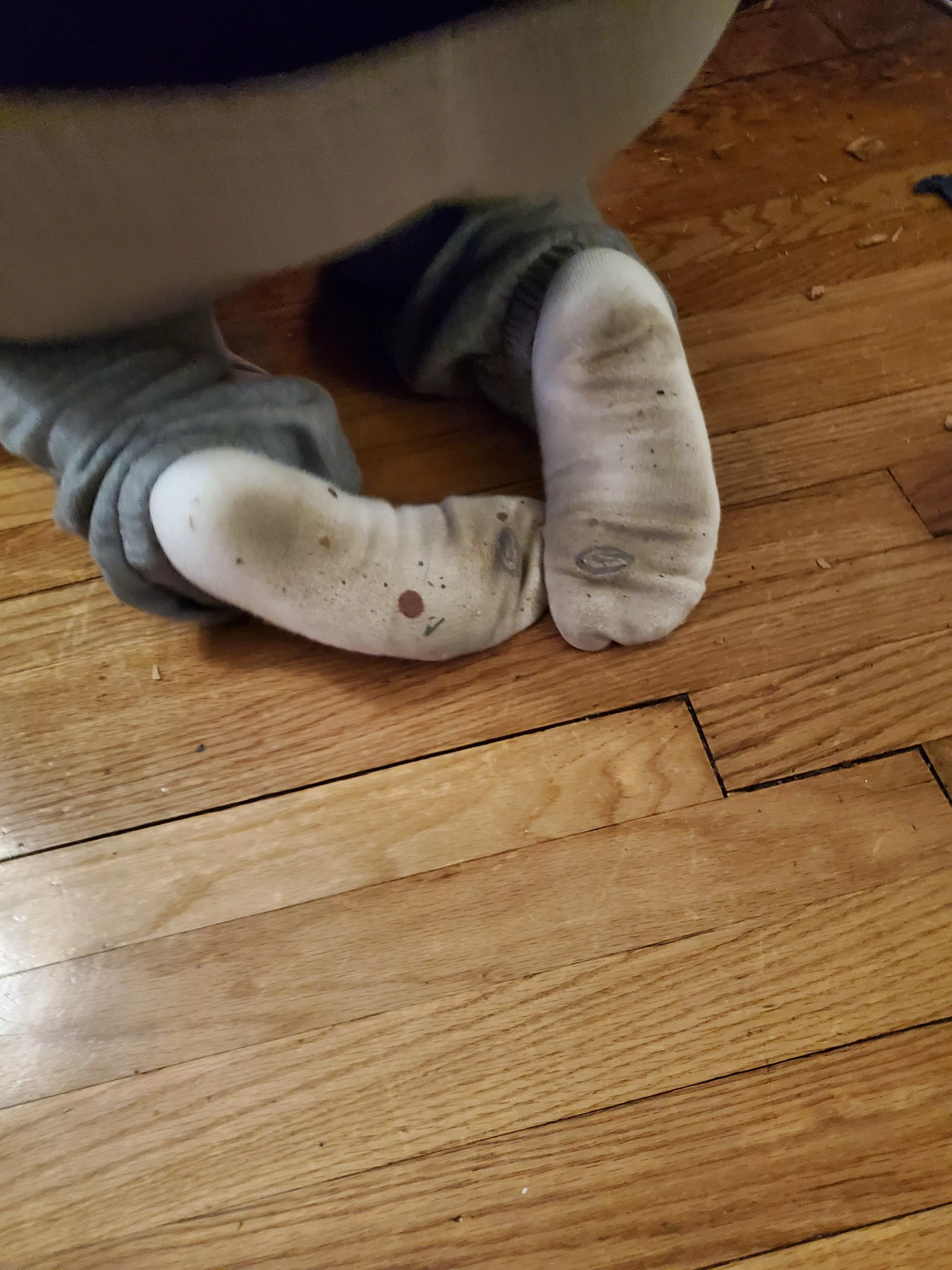 Wifes white ankle socks