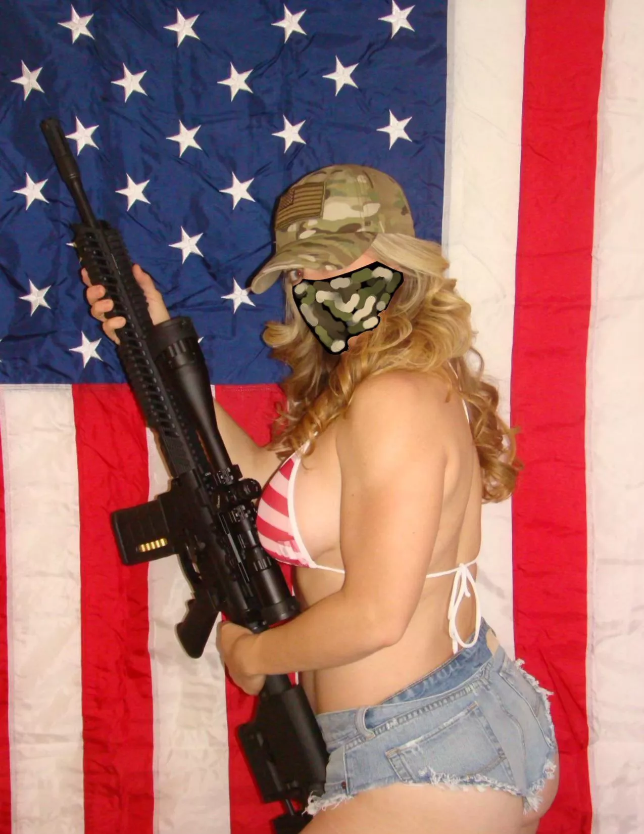 Wifey, with a little camo artwork!