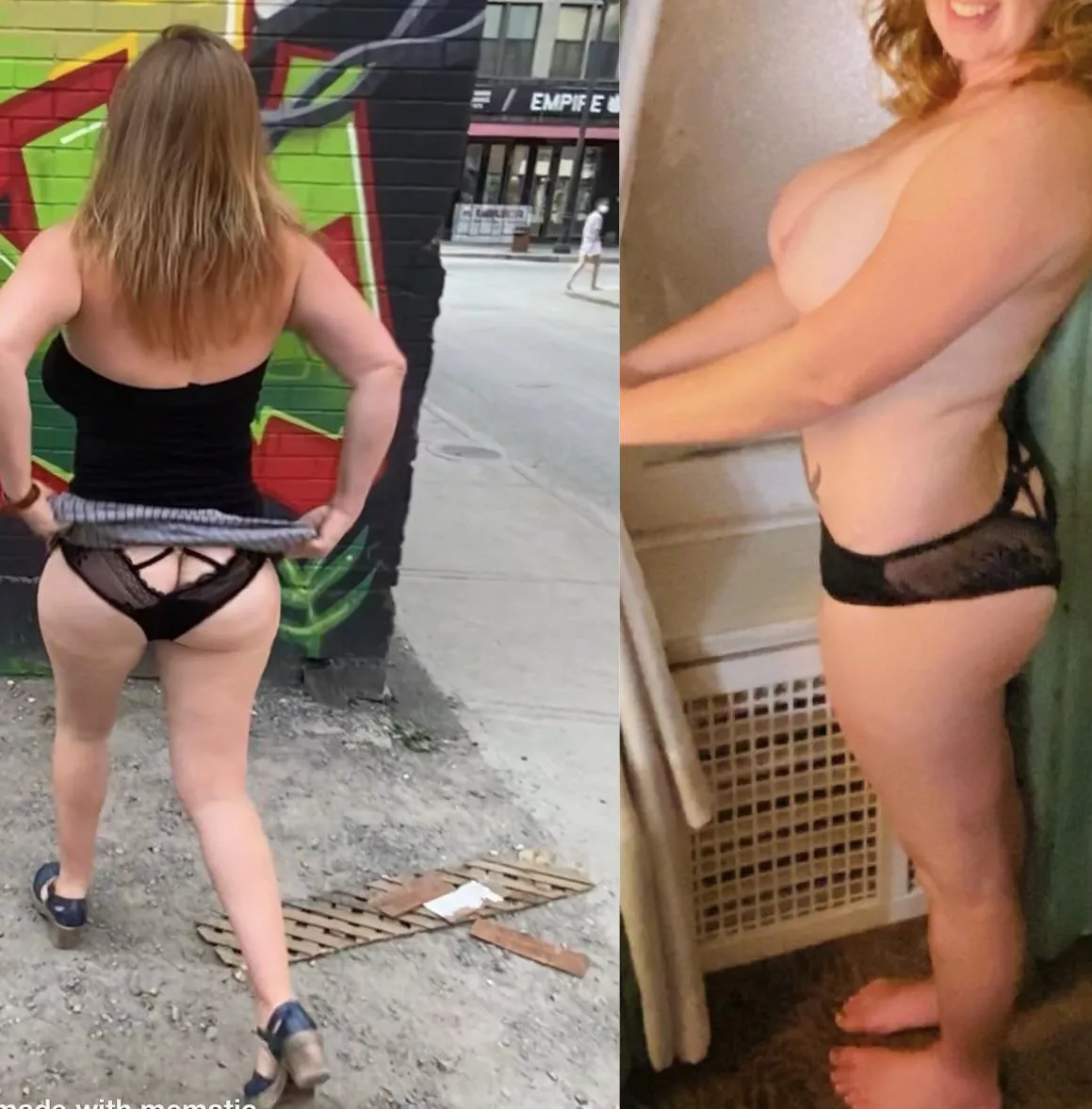 Wild on the street, naughty between the sheets!