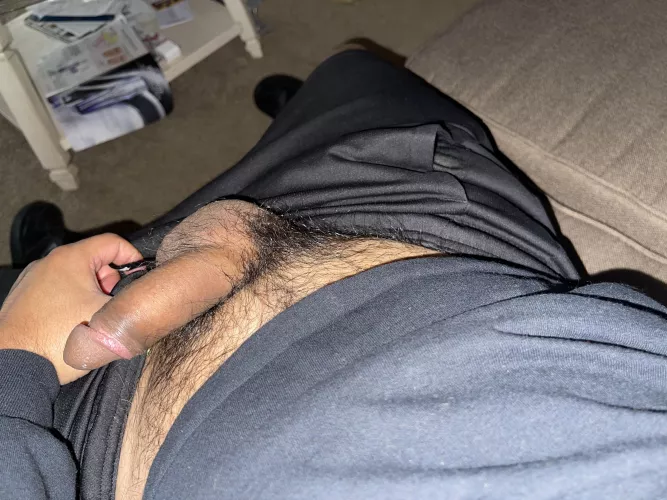 Will u Drain my big brown shaved balls?