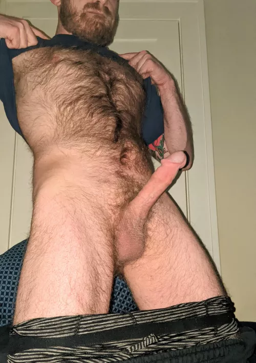 Will you put my entire rock hard cock in your mouth for me?