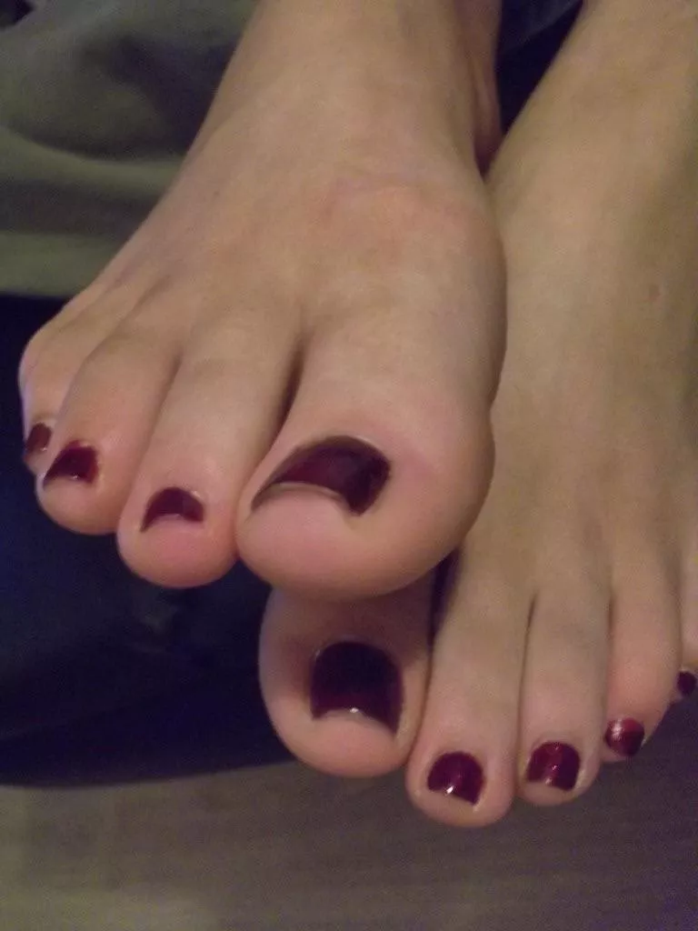 Will you rub them for me 😘