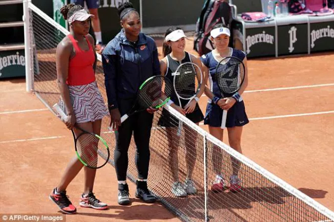 Williams Sisters Enjoy Slight Size Advantage