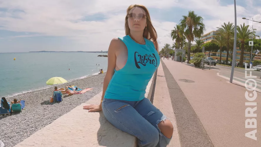 Wind on my boob