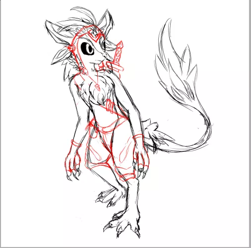 (WIP) Thanks u/JoshsPizzaria for the sugestion! I actually a bit im love with avali's now because they look so flufly but also so badass looking-- (Still thinking if i make it into a oficial new fur character for some story)