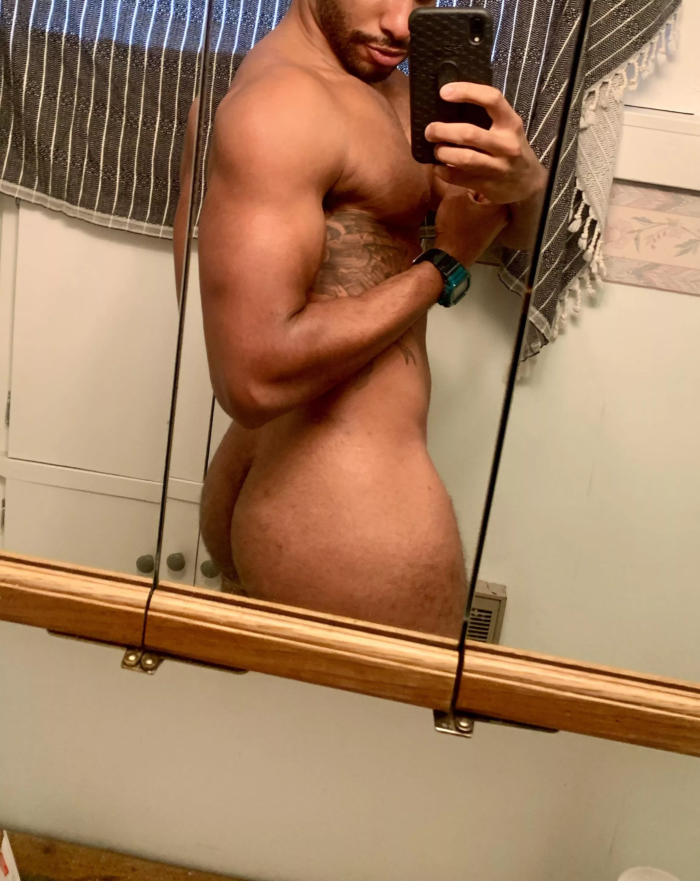 Wish my mirror was lower