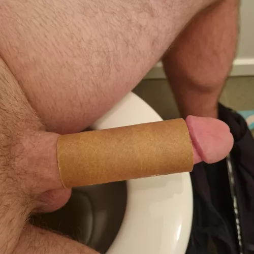 Wish someone would come suck my cock in the men's room