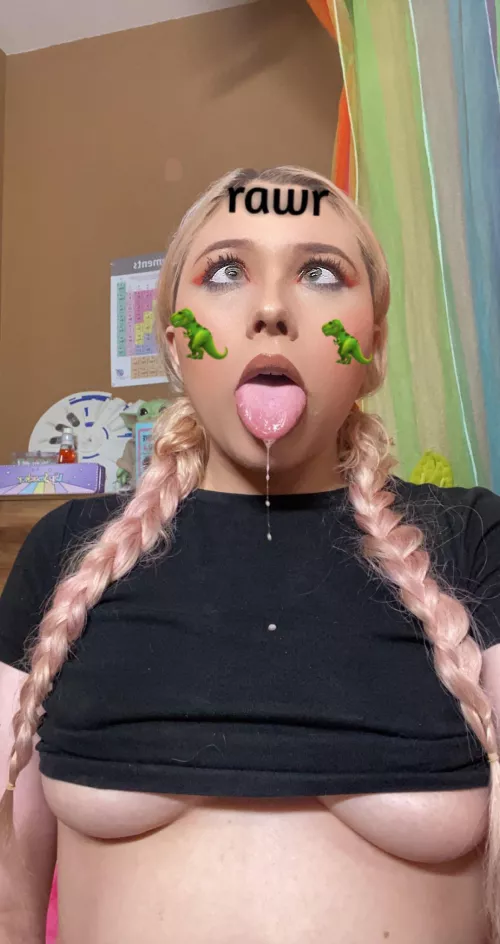 Wish the filter wasn’t on for this one but it’s too good not to share🤤💦