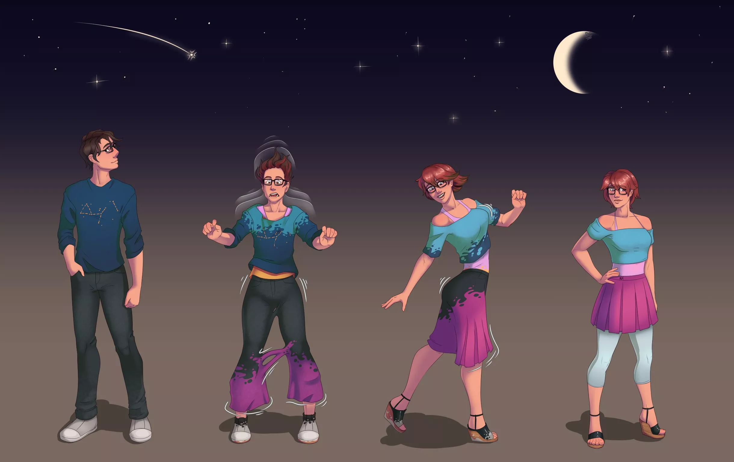 Wish Upon A Star by TheDangerCat (MTF/TG) Wish Upon A Star by TheDangerCat (MTF/TG)