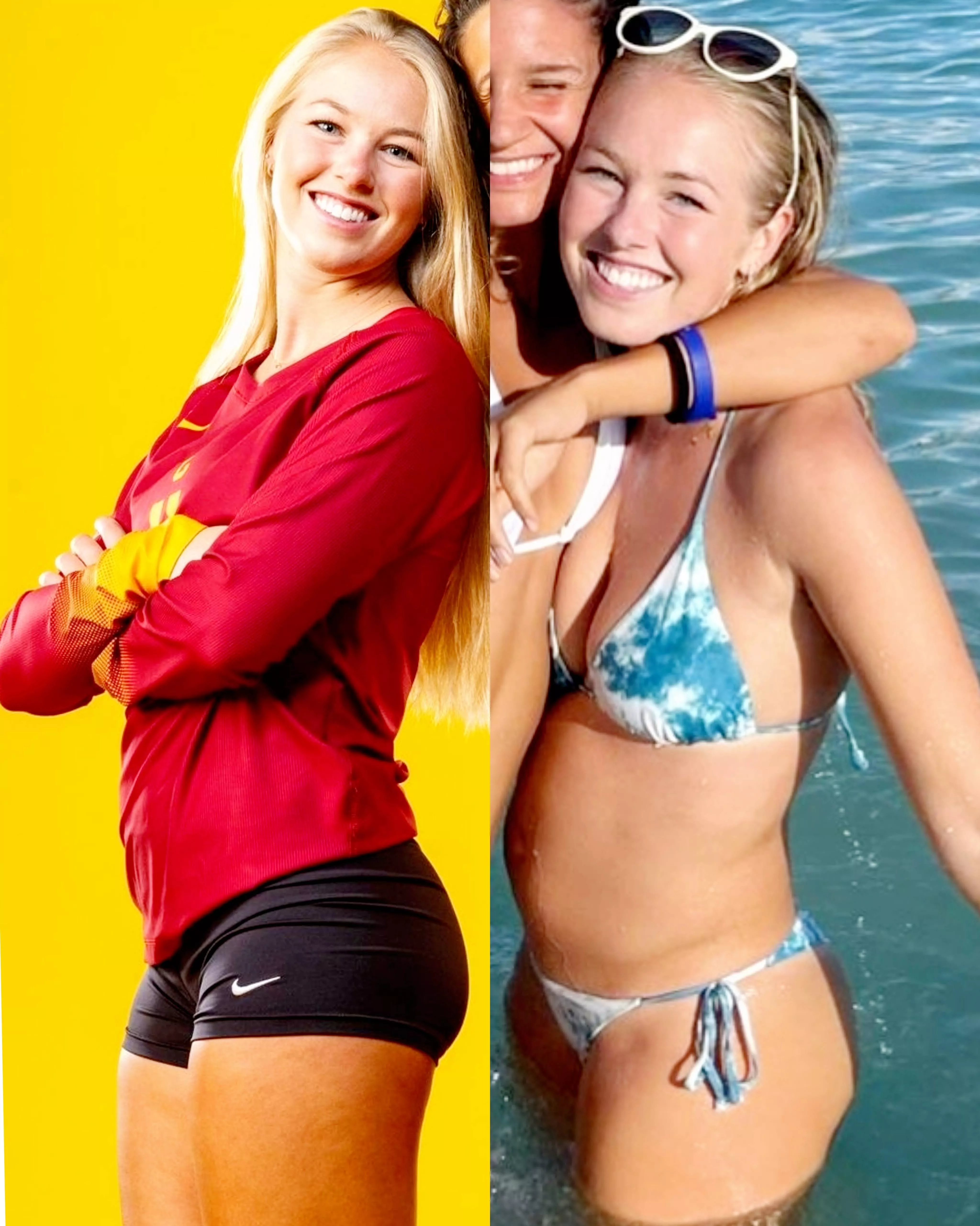 With and without uniform