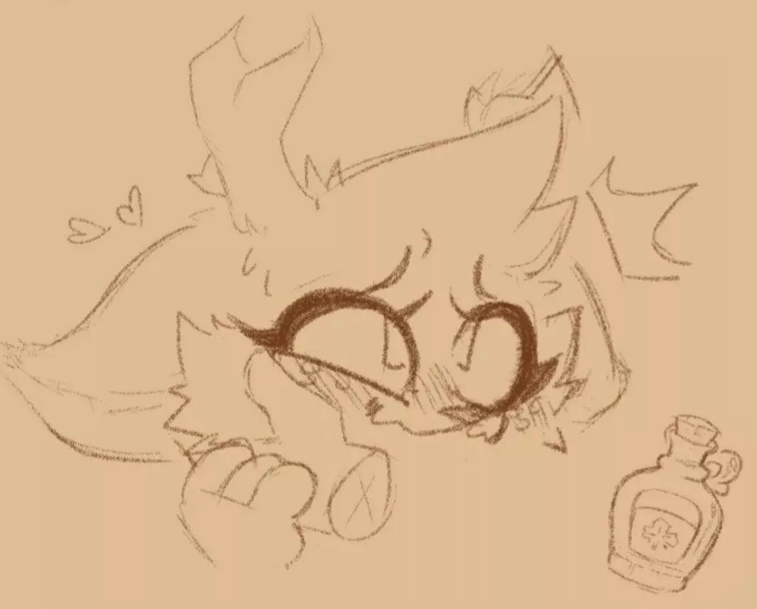 Woah a gender neutral Canadian deer!! [Fanart for @jayrnski]