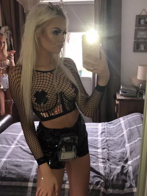 Wonder how her parents felt about her going out like that