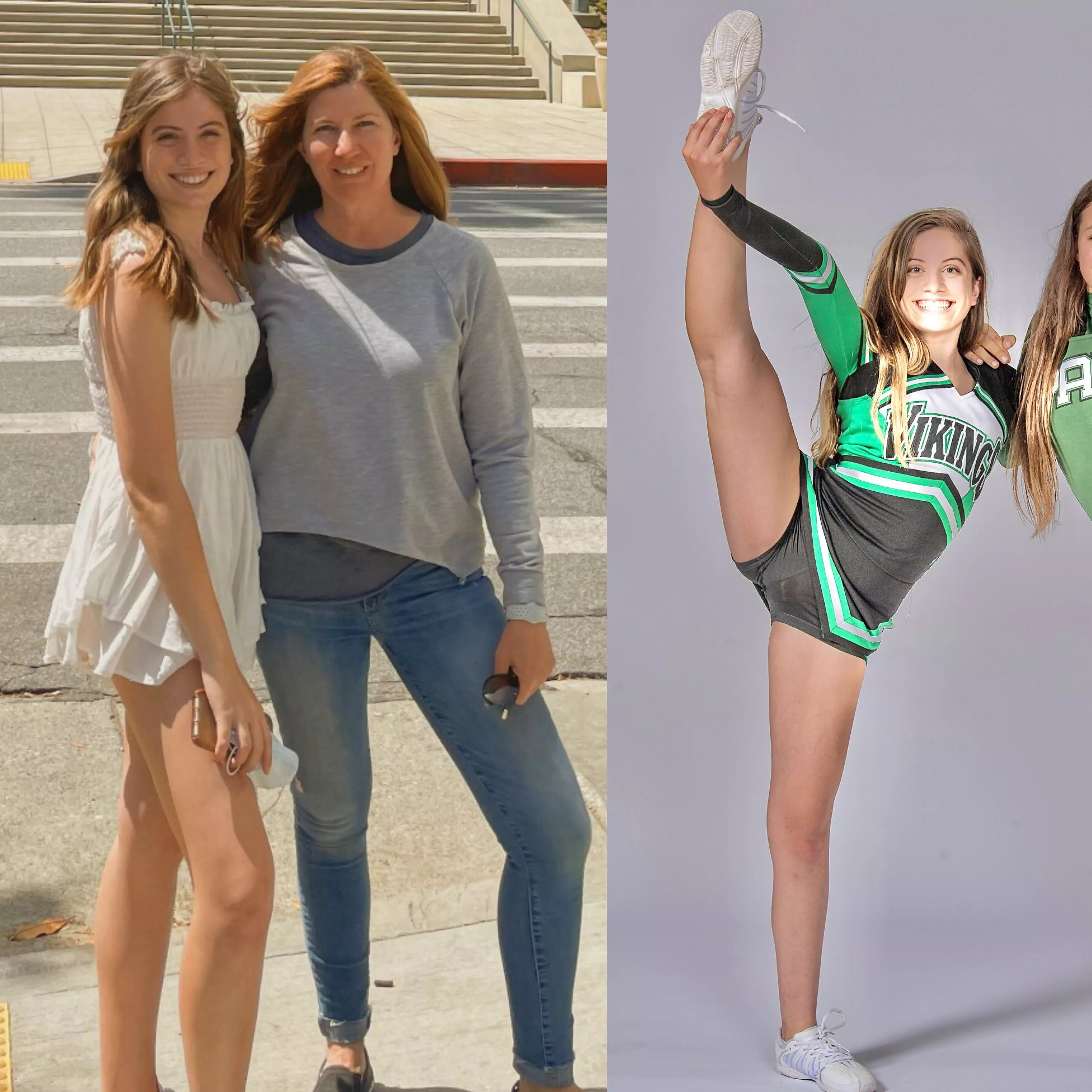 Wonder if her mother has pussy snot on her thongs as well . Ahh to be young these dirty whores with creampies. Love me a cheerleader what do you guys think?