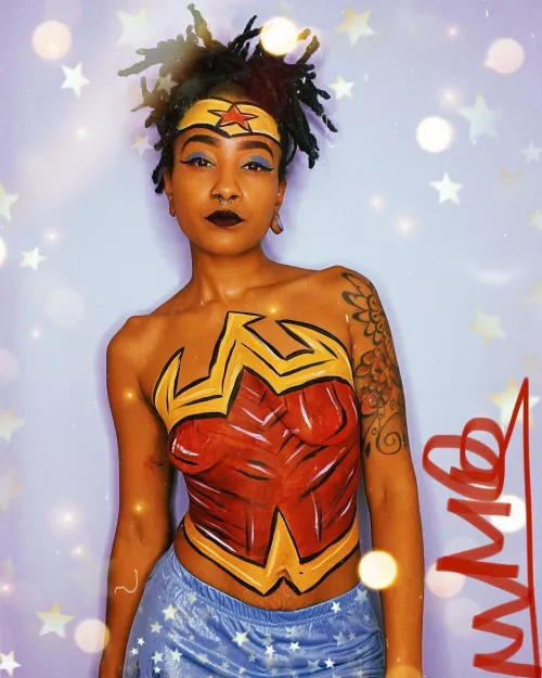 Wonder Woman (self bodypaint)
