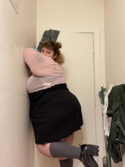 Wore a cute outfit and didn’t even get to go out